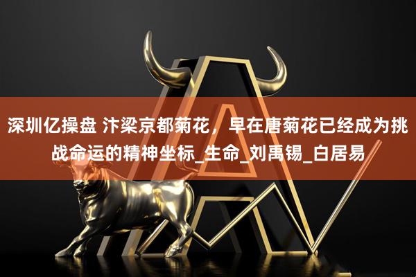 深圳亿操盘 汴梁京都菊花，早在唐菊花已经成为挑战命运的精神坐标_生命_刘禹锡_白居易